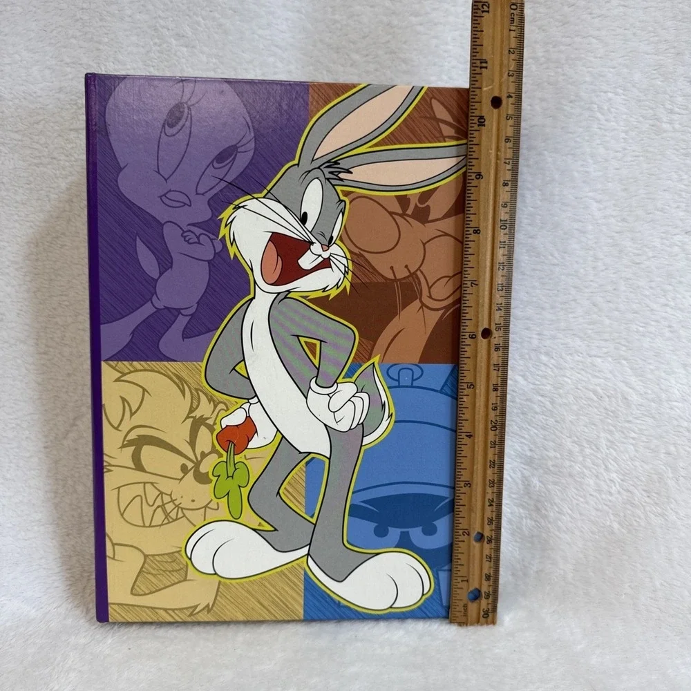 Looney Tunes Bugs Bunny 1998 Vintage 3 Ring Photo Album Binder